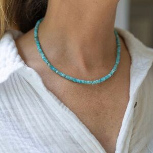 Erin McDermott Amalfi Turquoise Dreaming Beaded Necklace